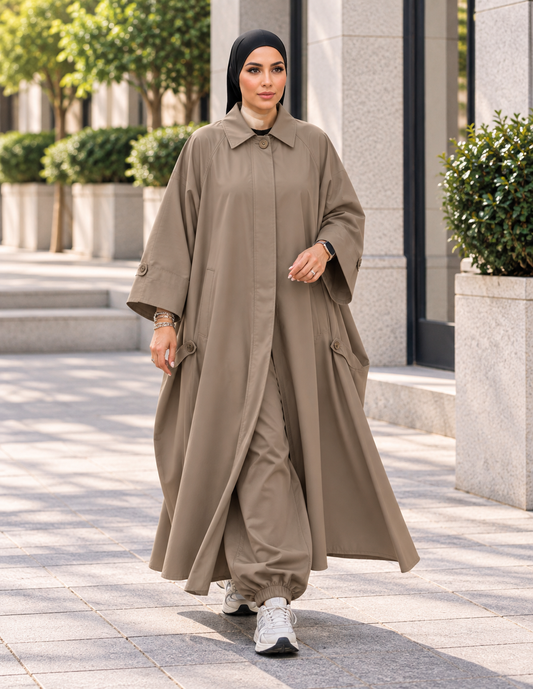 Cape / trench Long oversize – imperméable