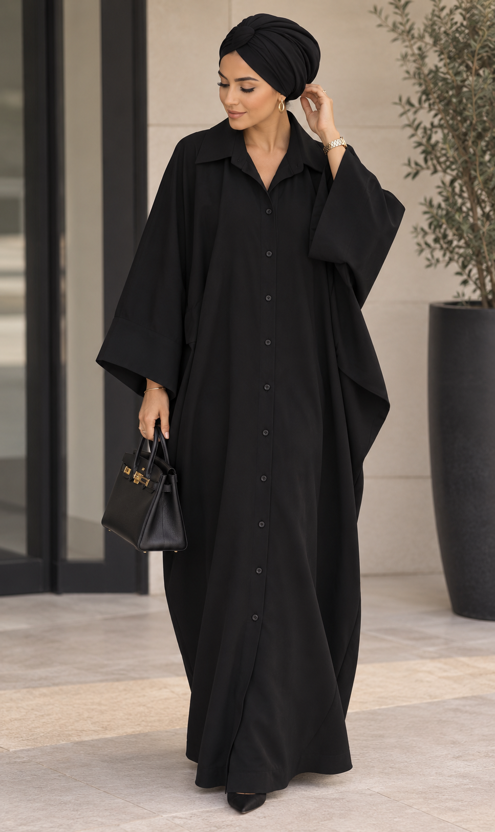 ROBE CHEMISE OVERSIZE POPELINE