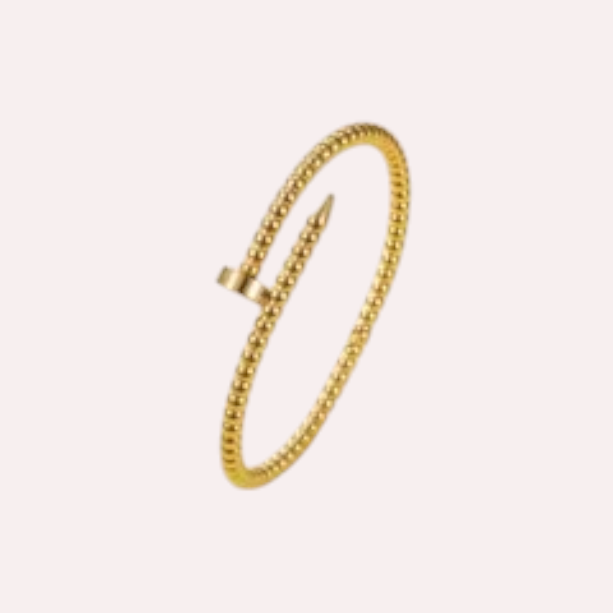 Bracelet Clou Élégance Doré