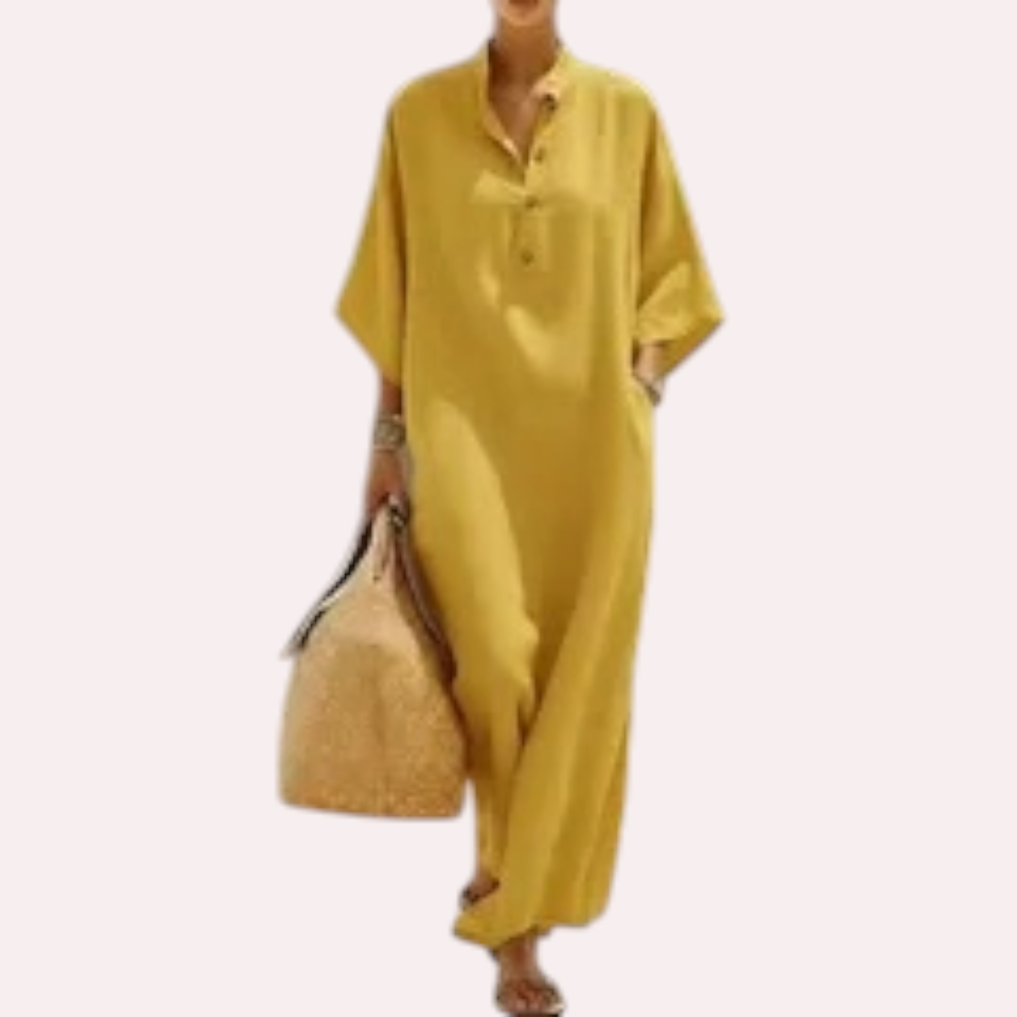 🌿 Robe Longue Bohème Élégance