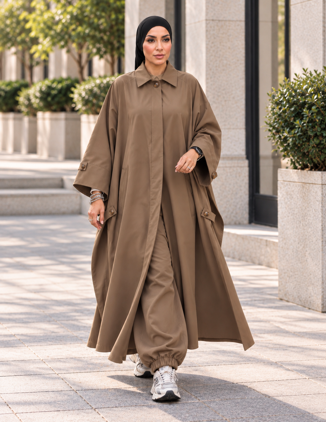 Cape / trench Long oversize – imperméable