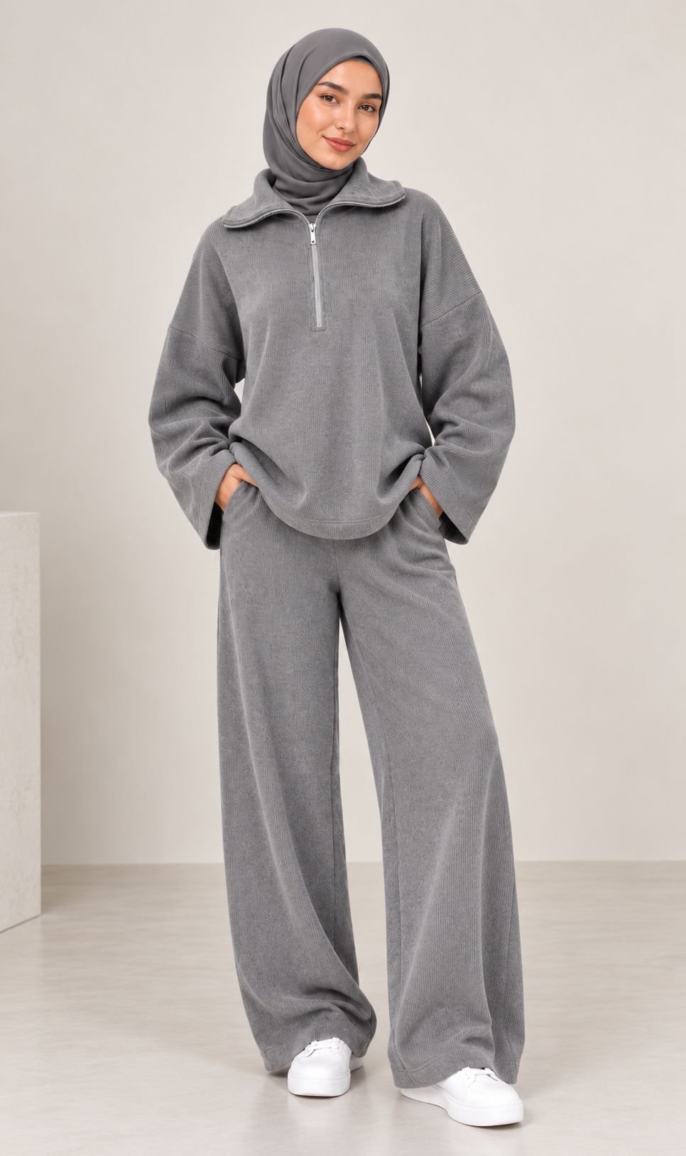 ENSEMBLE VISCOSE MAILLE