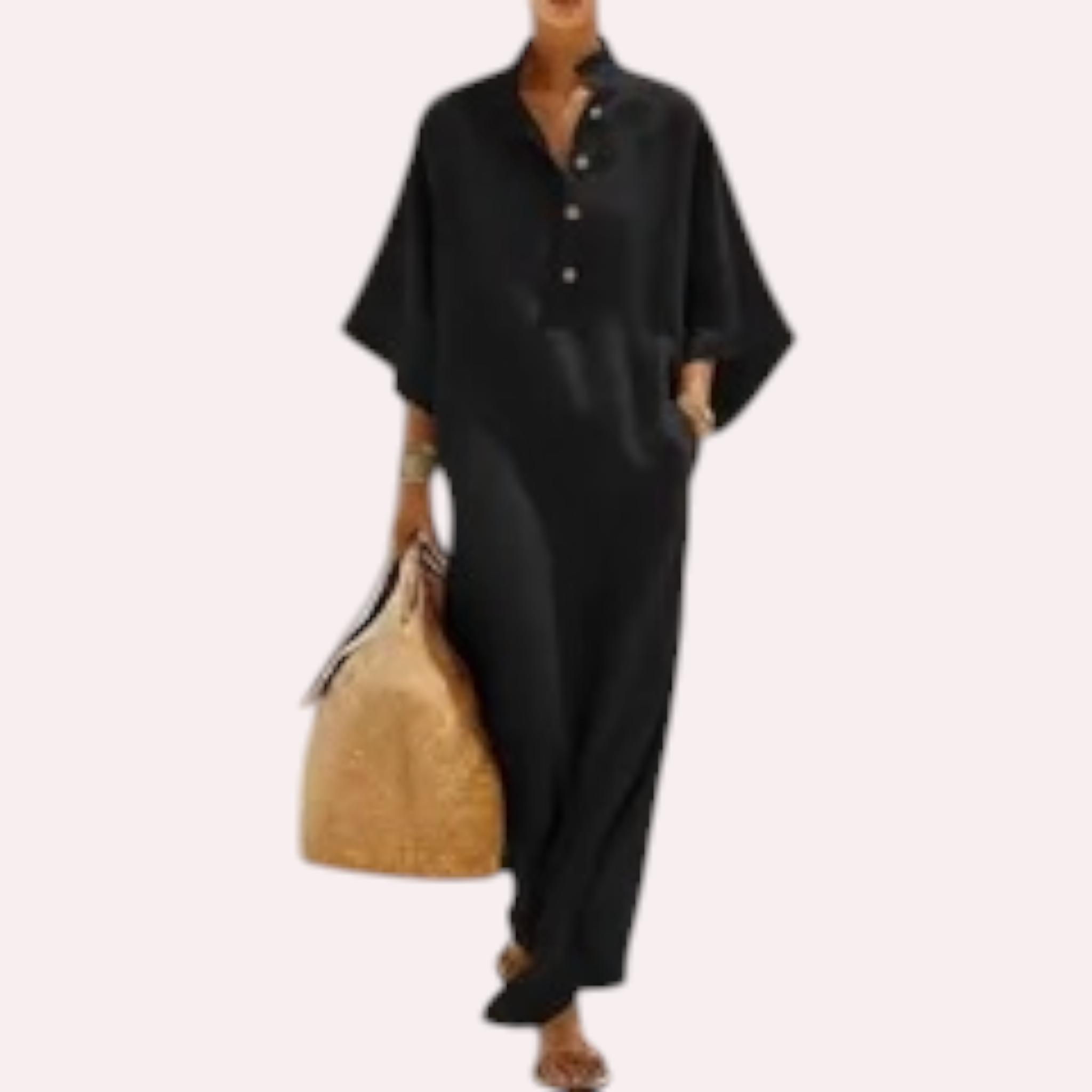 🌿 Robe Longue Bohème Élégance