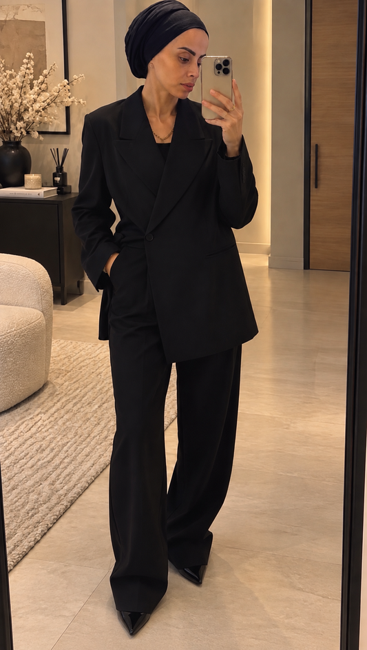 Ensemble blazer + pantalon