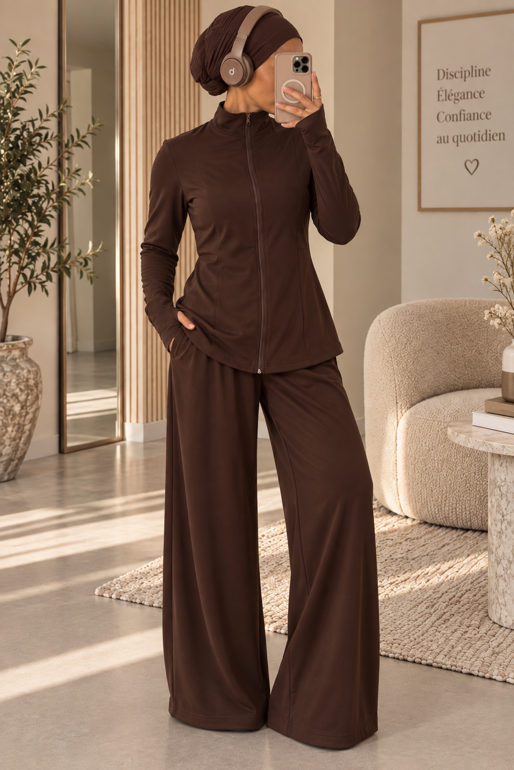 🤎 Ensemble Sport Élégance – Taille Unique