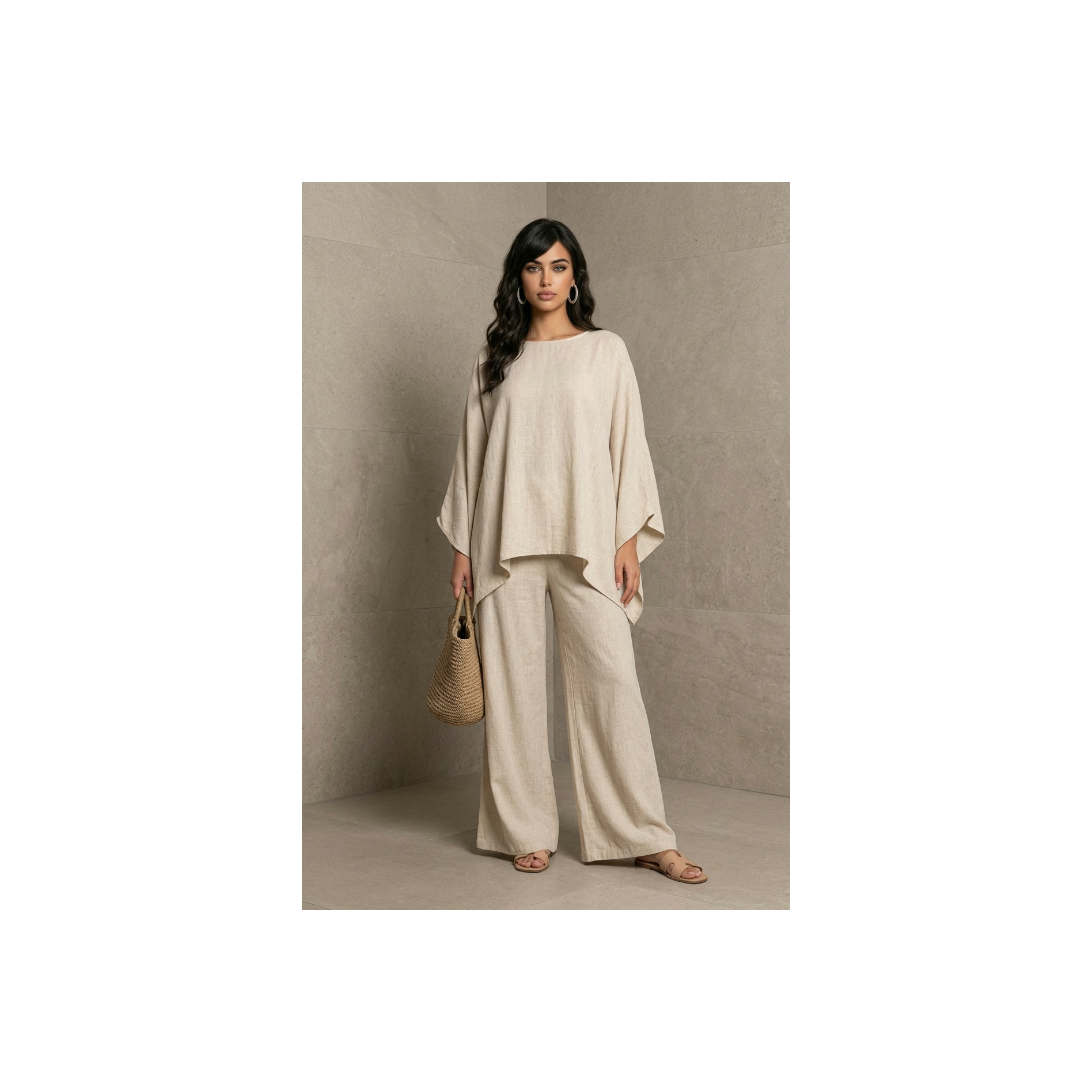 🌿 Ensemble Bohème Élégance – 2 Pièces (différents coloris)