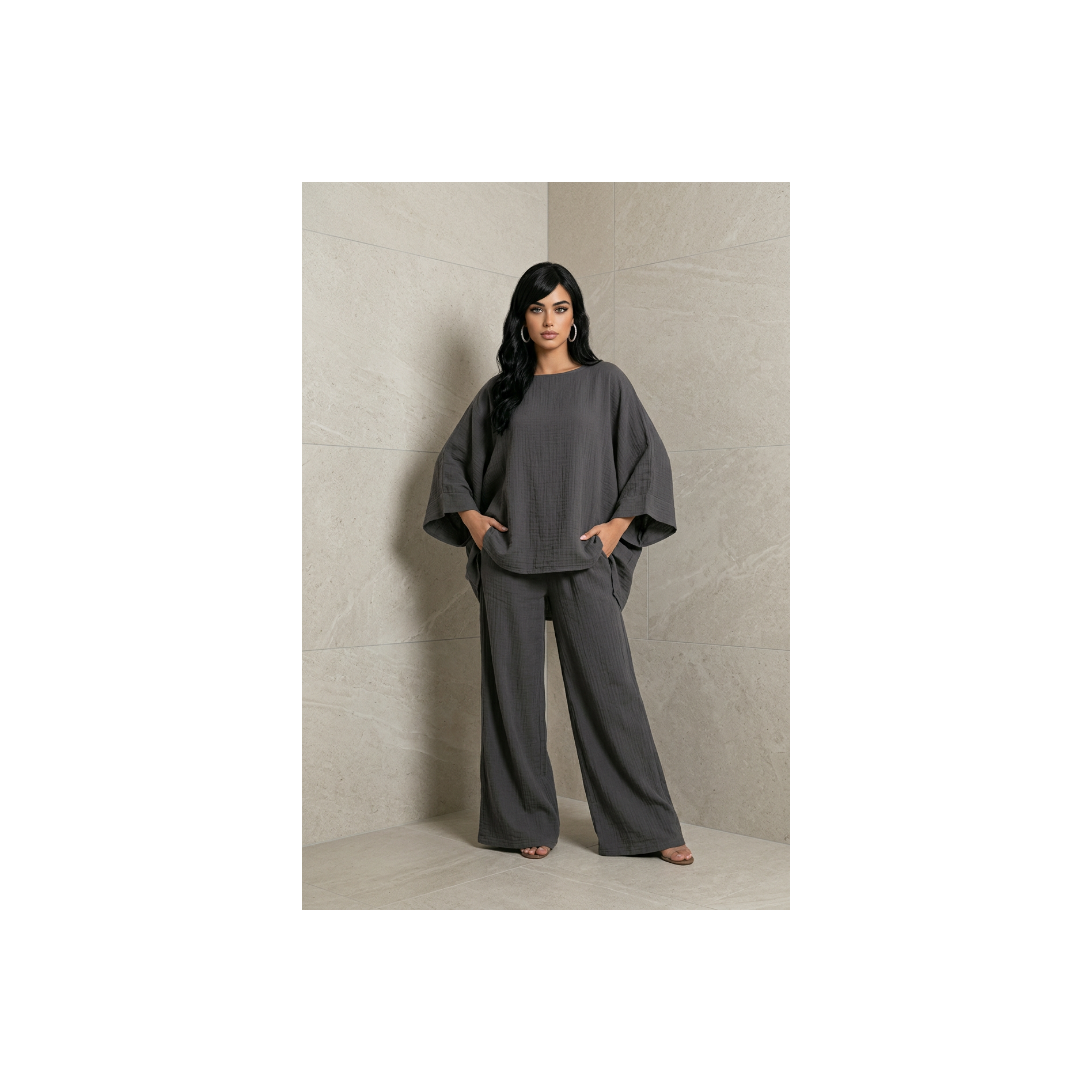 🌿 Ensemble Bohème Élégance – 2 Pièces (différents coloris)