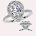 Bague Élégance Goutte Zircon