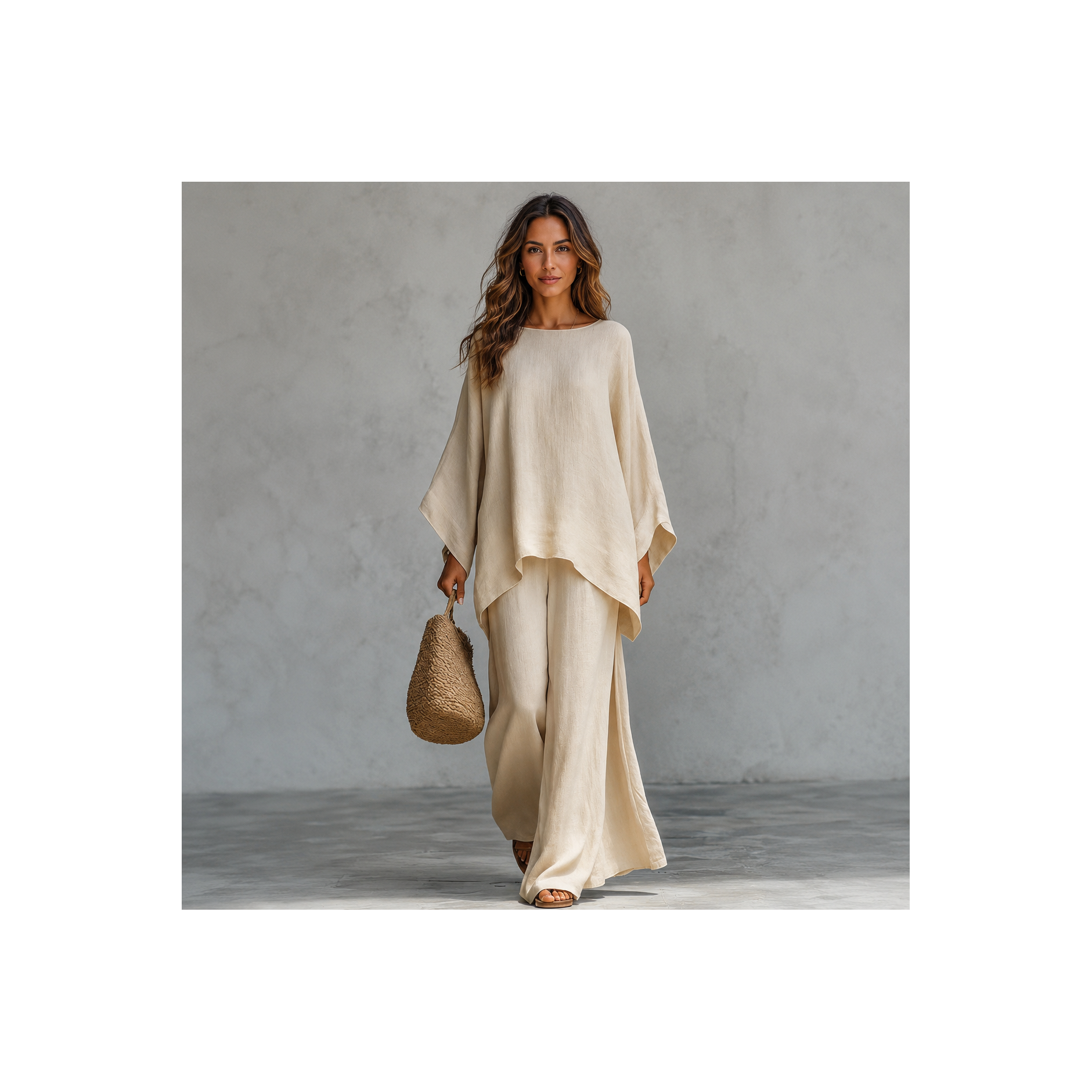 🌿 Ensemble Bohème Élégance – 2 Pièces (différents coloris)