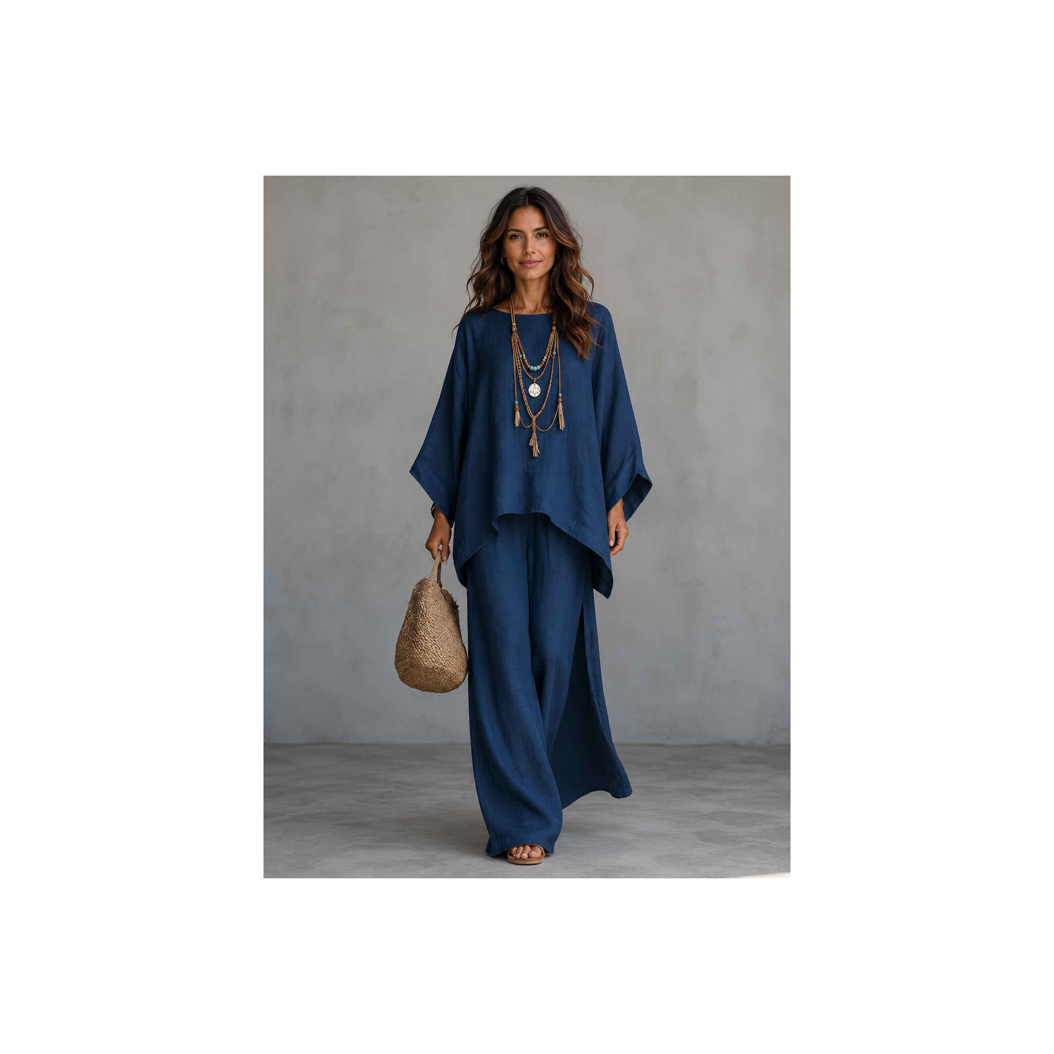 🌿 Ensemble Bohème Élégance – 2 Pièces (différents coloris)