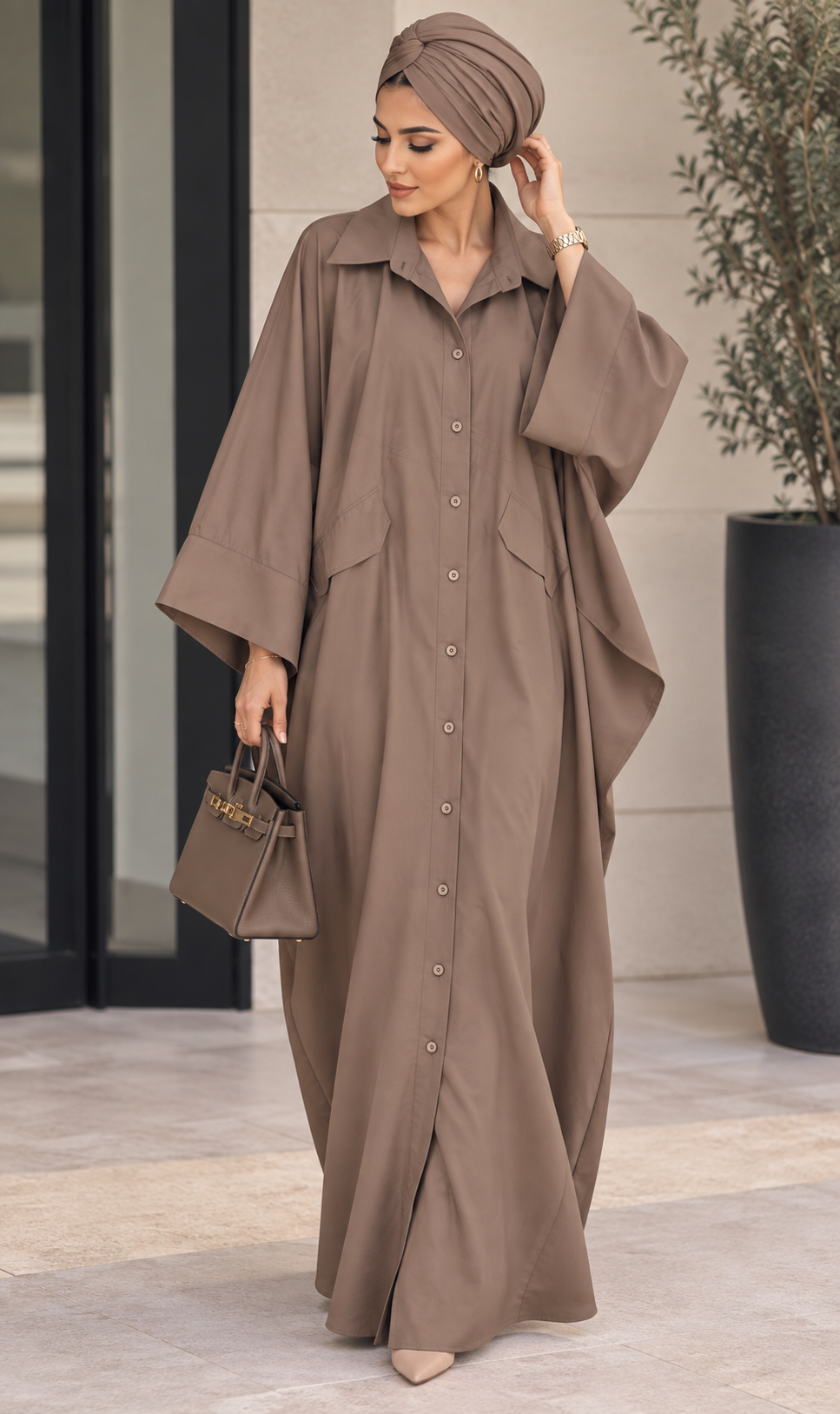 ROBE CHEMISE OVERSIZE POPELINE