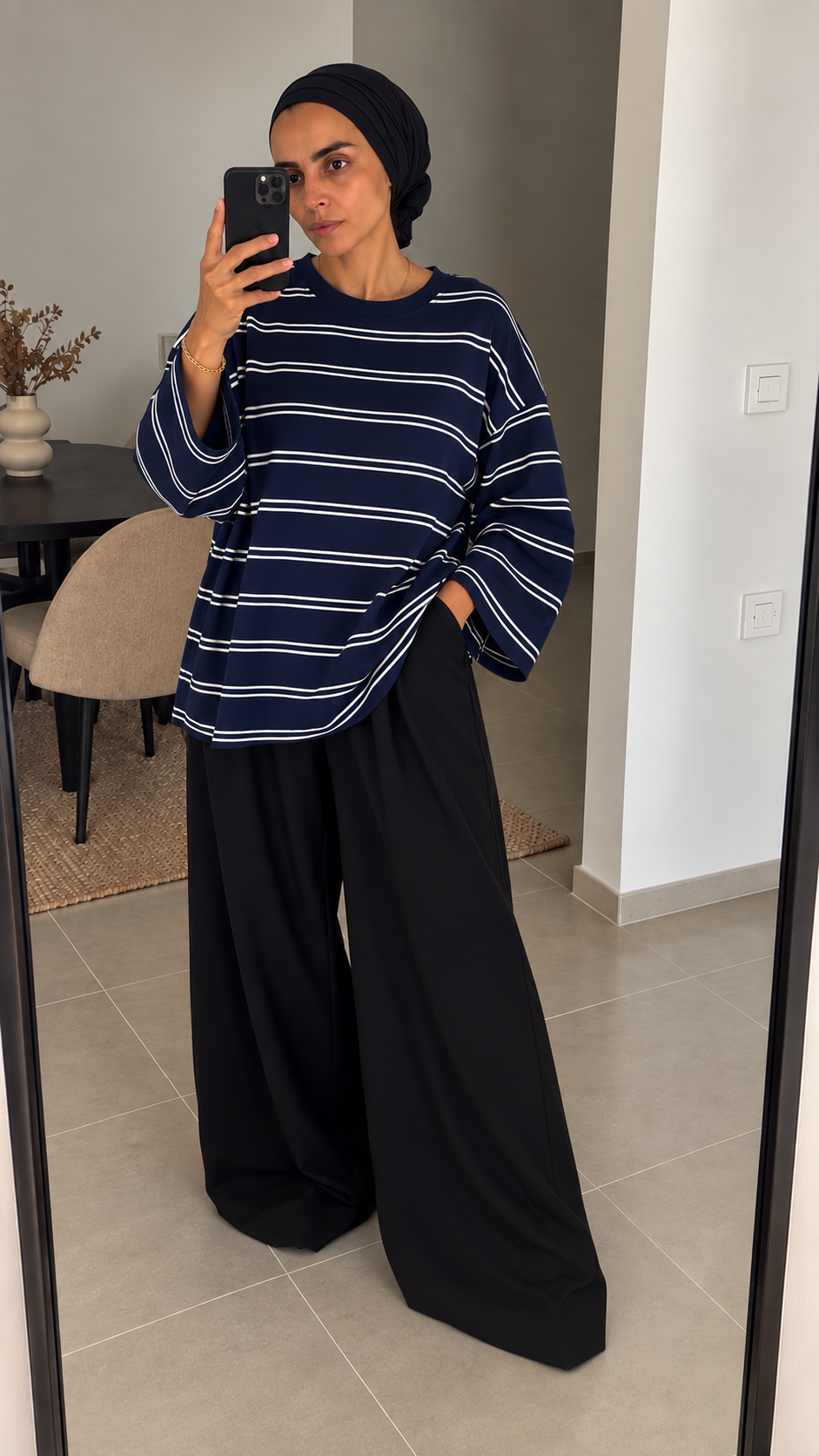 Tee-shirts à rayure oversize