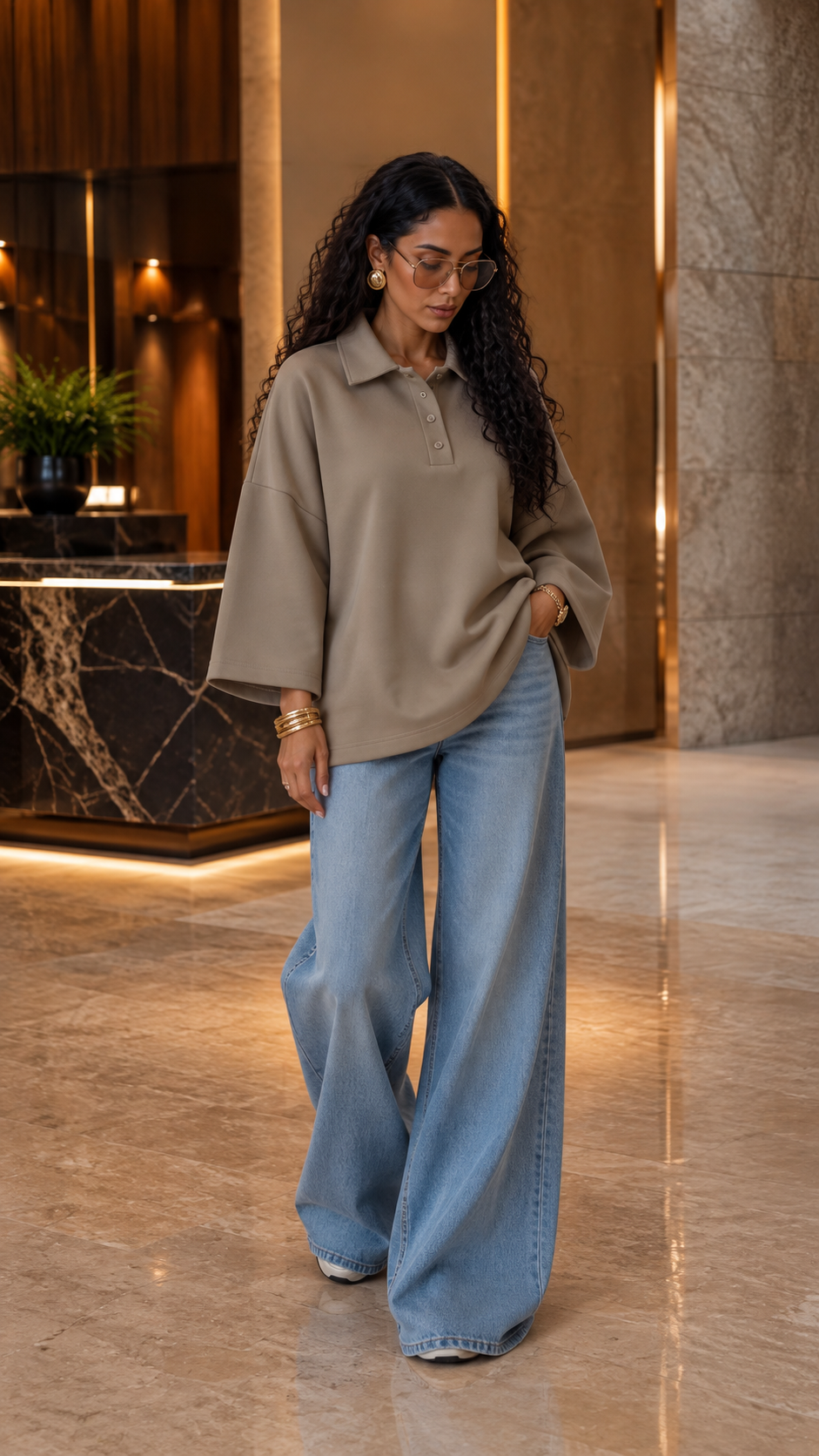🤎 Le Polo Oversize – L’Essentiel du Dressing