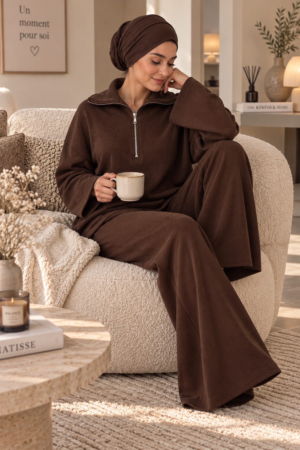 ENSEMBLE VISCOSE MAILLE